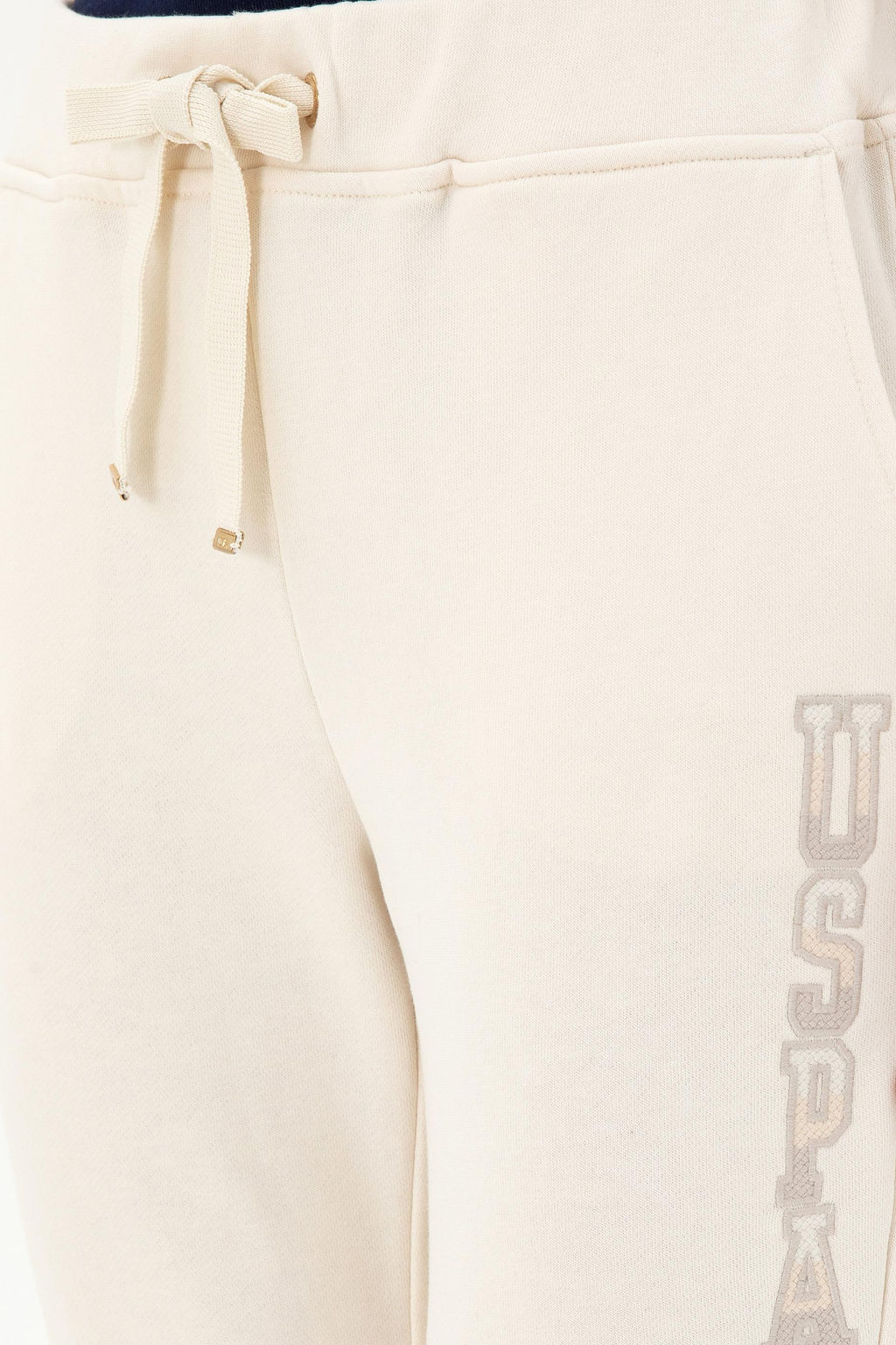 Женские кремовые спортивные штаны Неожиданная скидка в корзине - U.s. polo assn фото 5