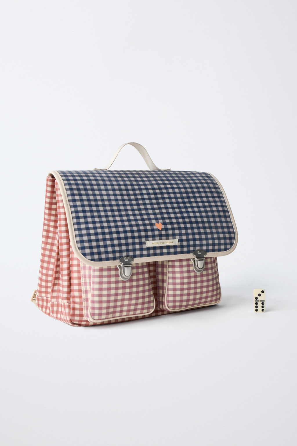 MOCHILA CARTERA VICHY / Multicolor - Zara фото 5