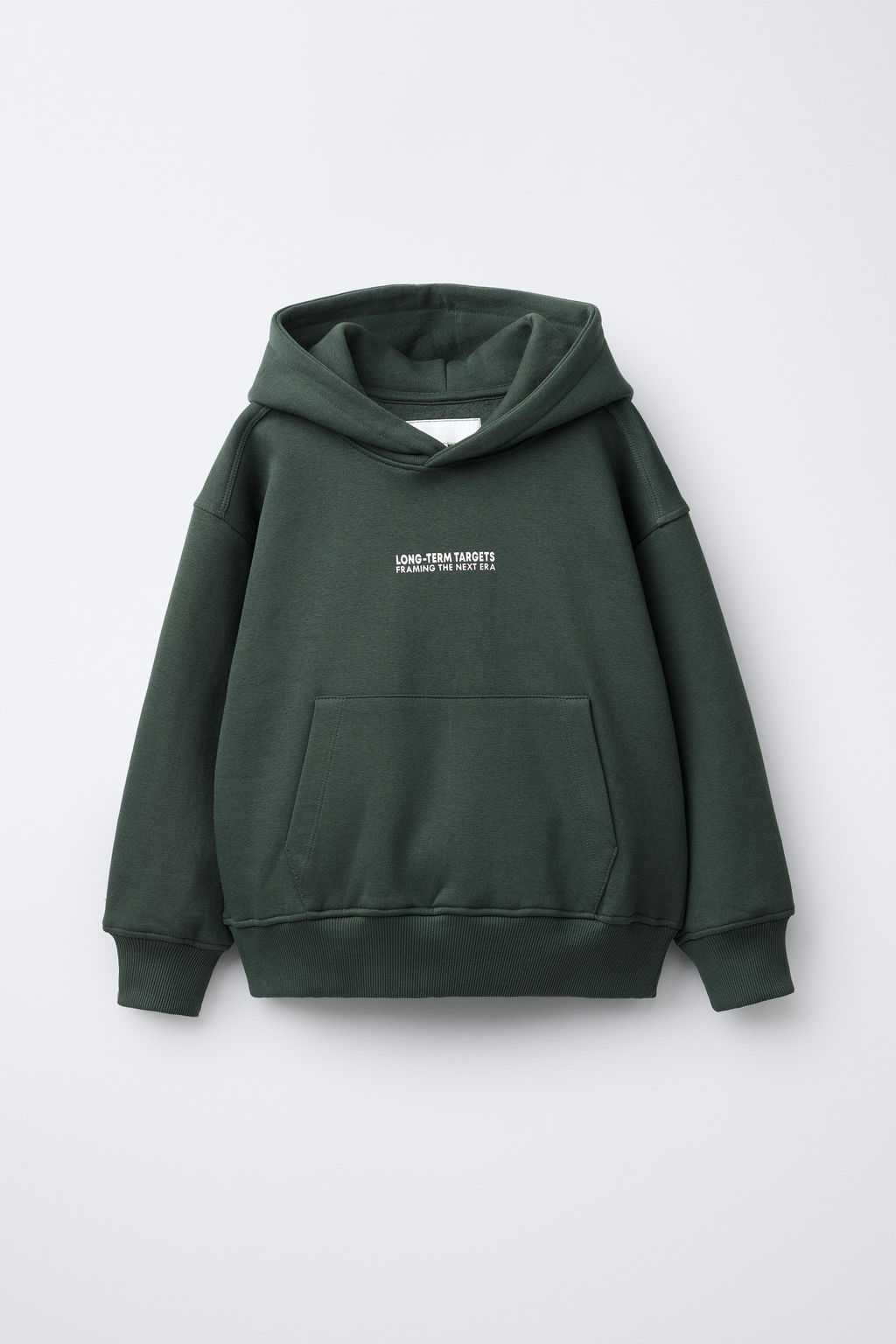 HOODIE AND LABEL JOGGERS SET - Zara фото 2