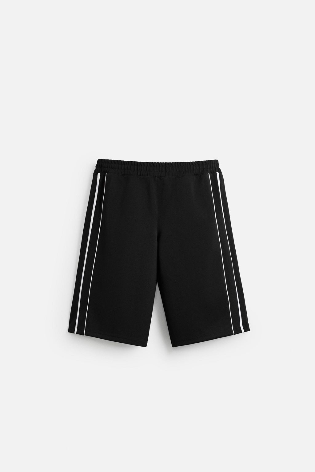 TECHNICAL STRIPE BERMUDA SHORTS - Zara фото 6