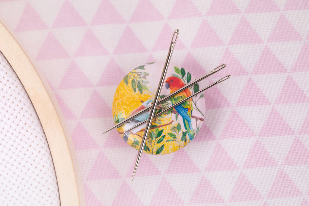 Иглы для шитья ручные Gamma N-211 для шитья №1-5 20 шт. в блистере острые