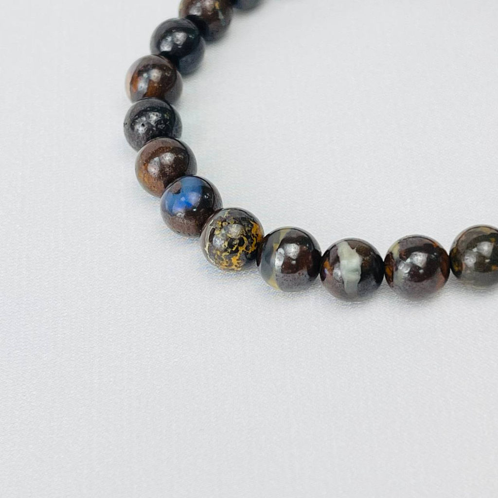 Браслет из древесного Опала 18 см