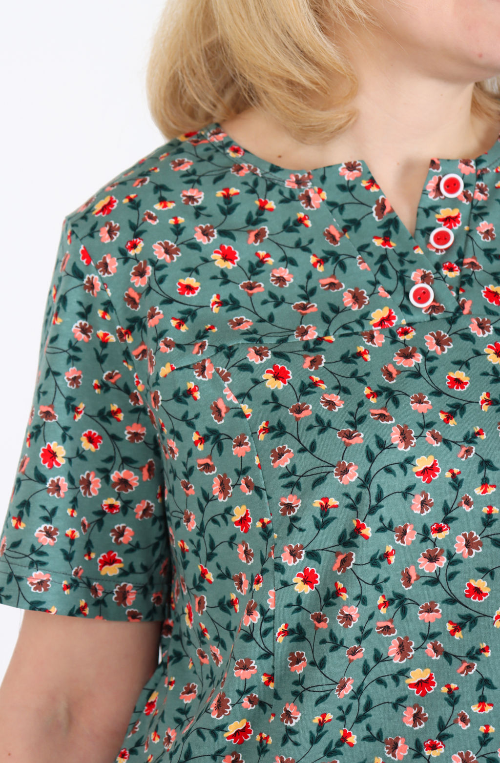 Футболка Кира Ф-105 (46-64) кулирка - Лотос фото 12