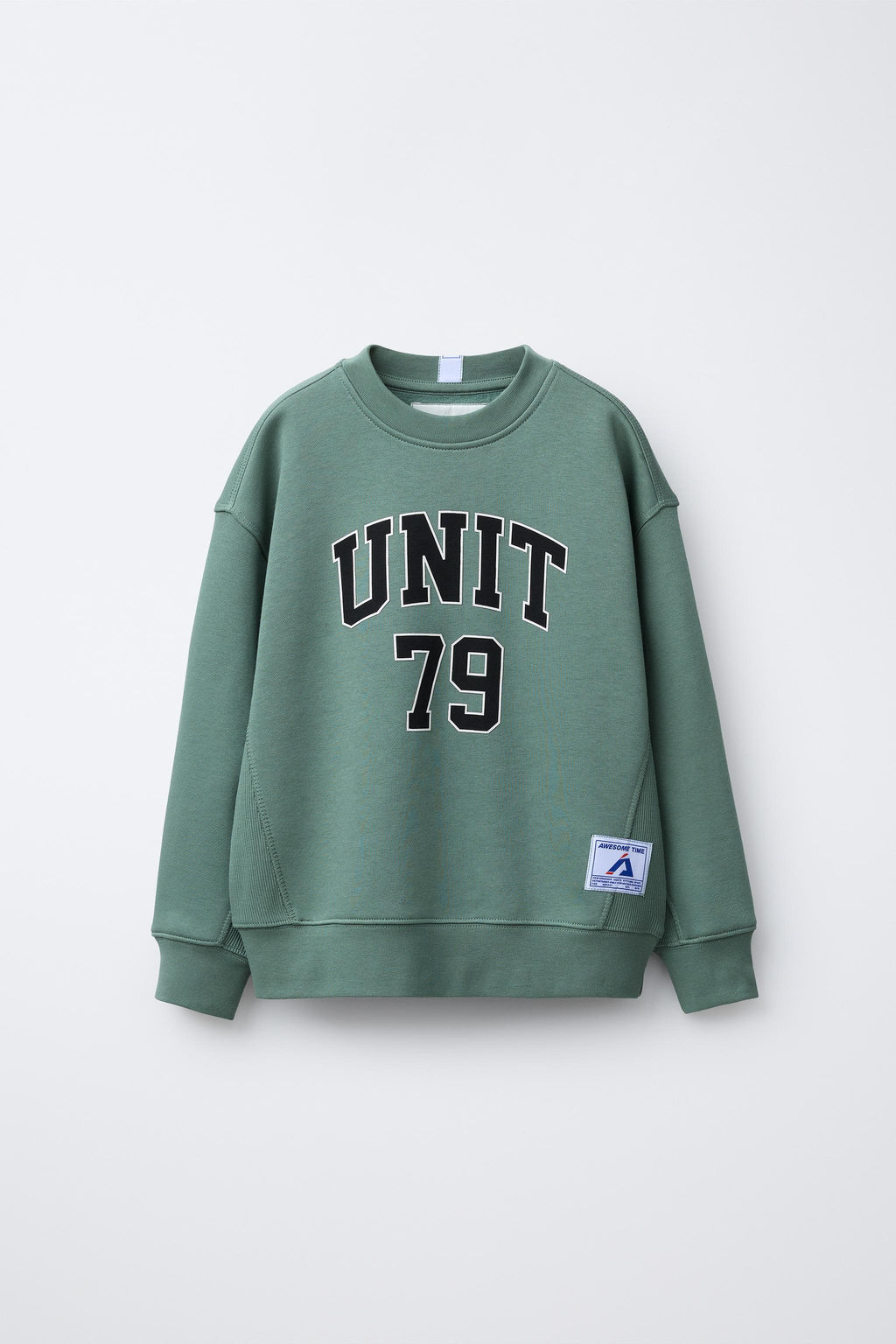 SPORTY SLOGAN SWEATSHIRT