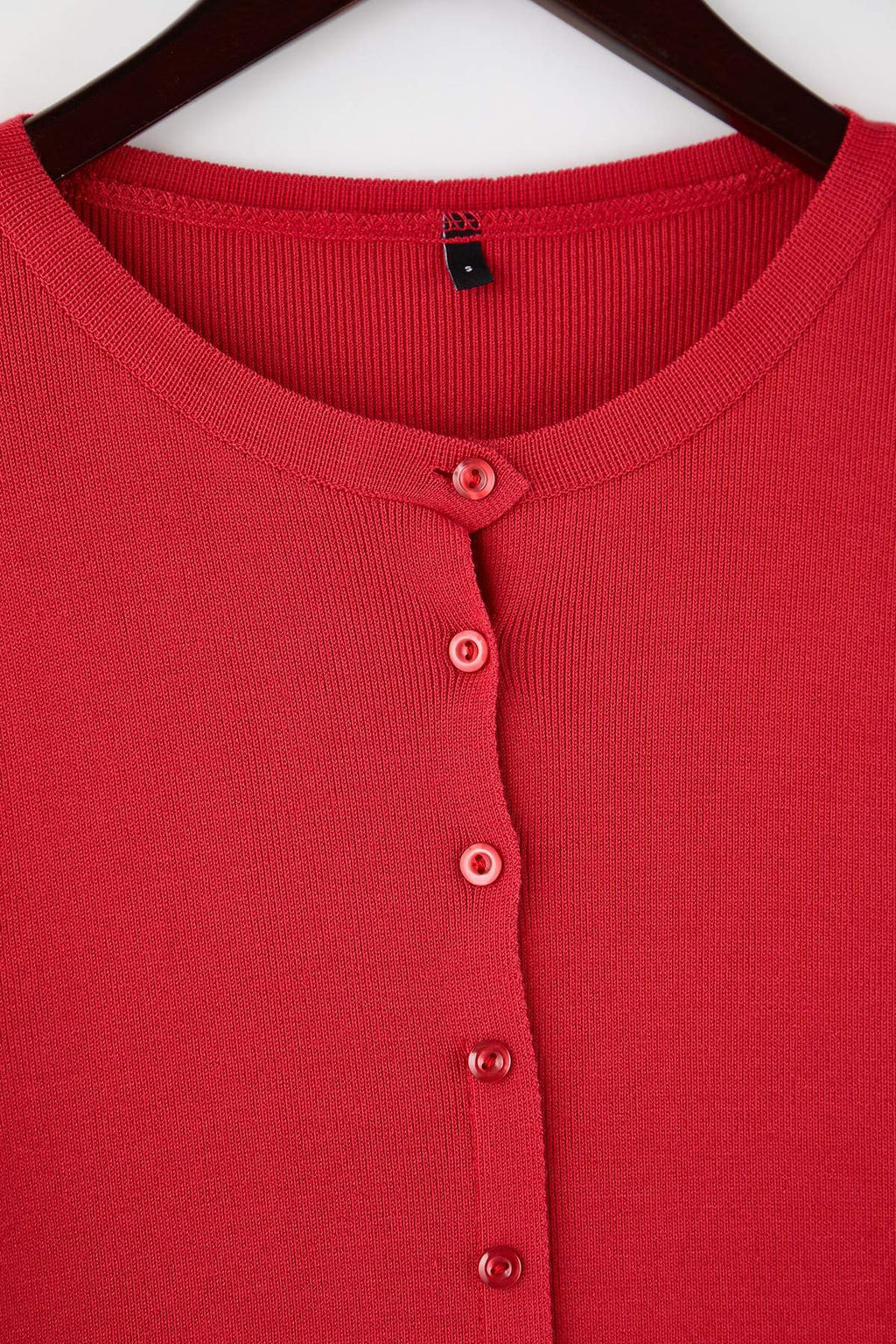 K?rm?z? Yumusak Dokulu Triko H?rka TWOAW26HI00264