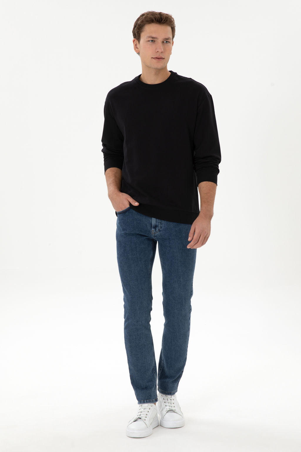 Erkek Siyah Sweatshirt - U.s. polo assn фото 4