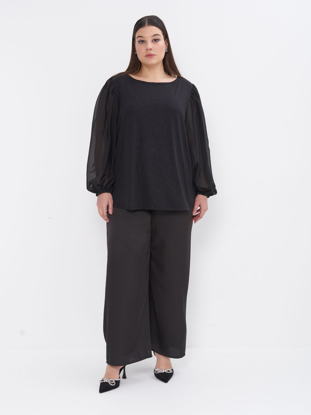 Блузка вечерняя BL68227BLK01 - Артесса фото 8