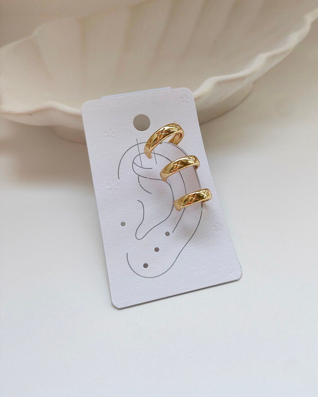 Серьги - кафф