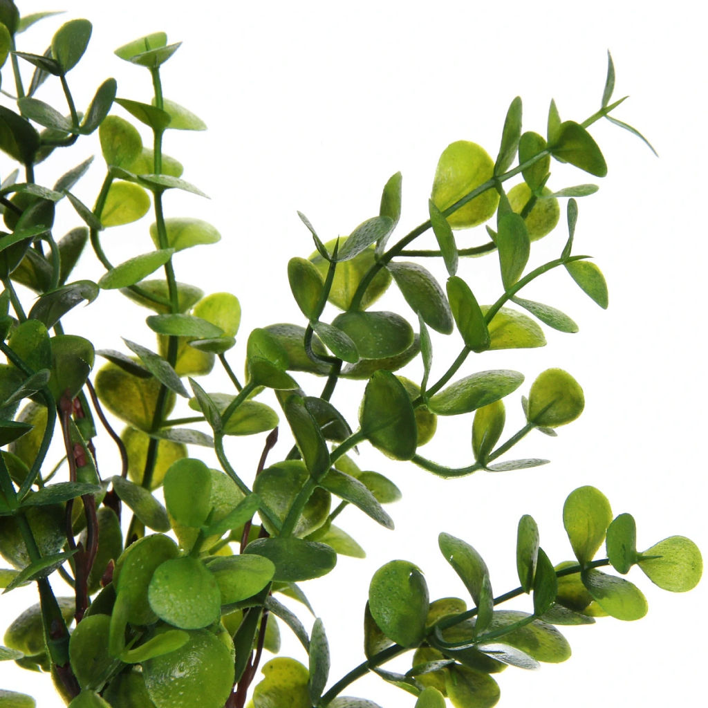 Цена за 2 шт. Искусственные цветы "Волшебство трав" 37см Эвкалипт темно-зеленый