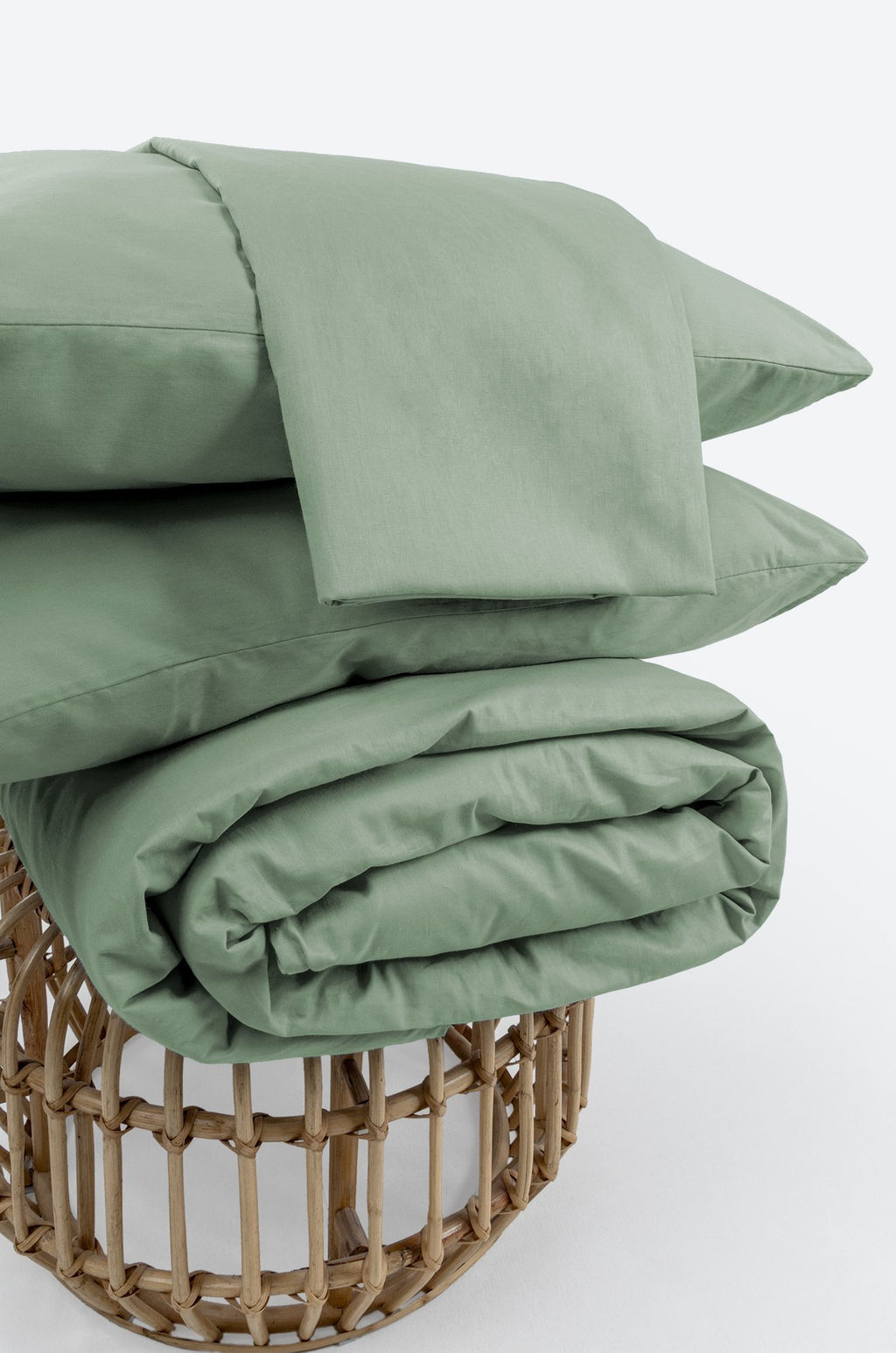 Простыня на резинке из поплина 180X200X30 Happy Fox Home  фото 3