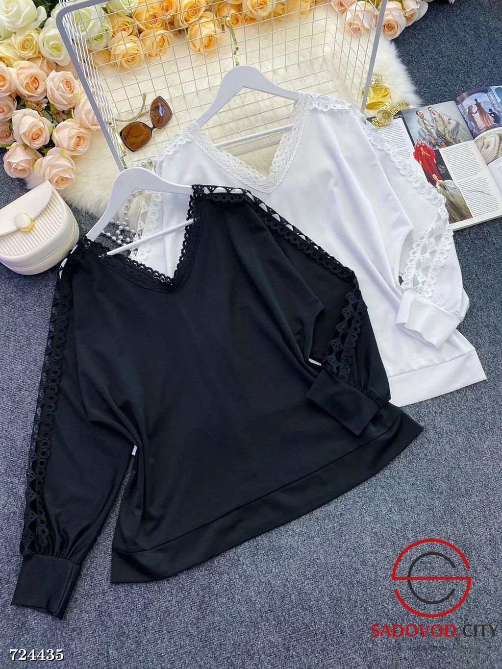 Женская нарядная блузка 724435 - Zum ming фото 2