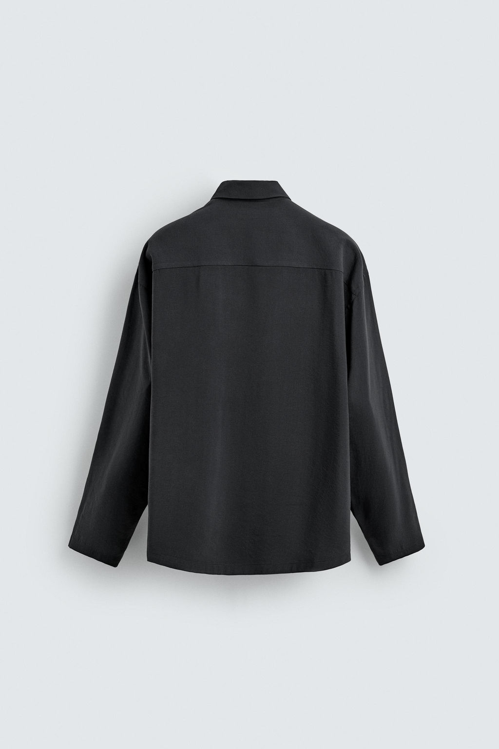 Рубашка CAMISA FLUIDA SOFT черная