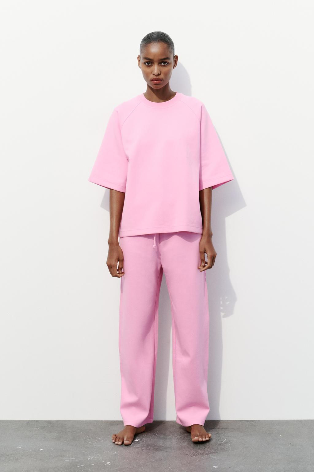 INTERLOCK OVERSIZE T-SHIRT - Zara фото 2