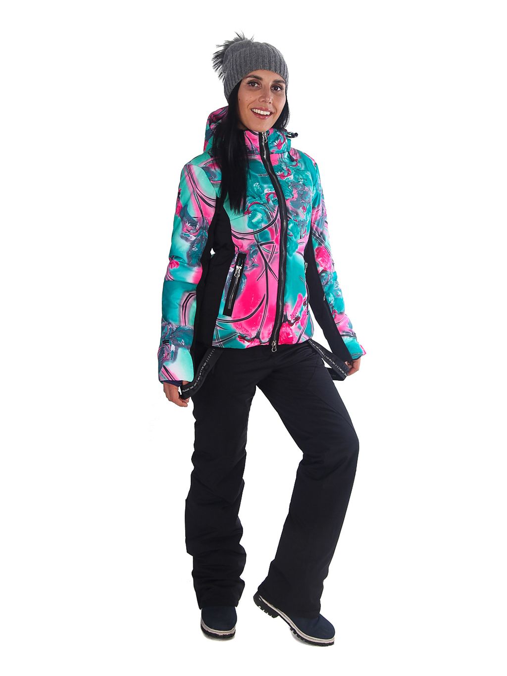 Куртка B-8692 Мятно-розовый