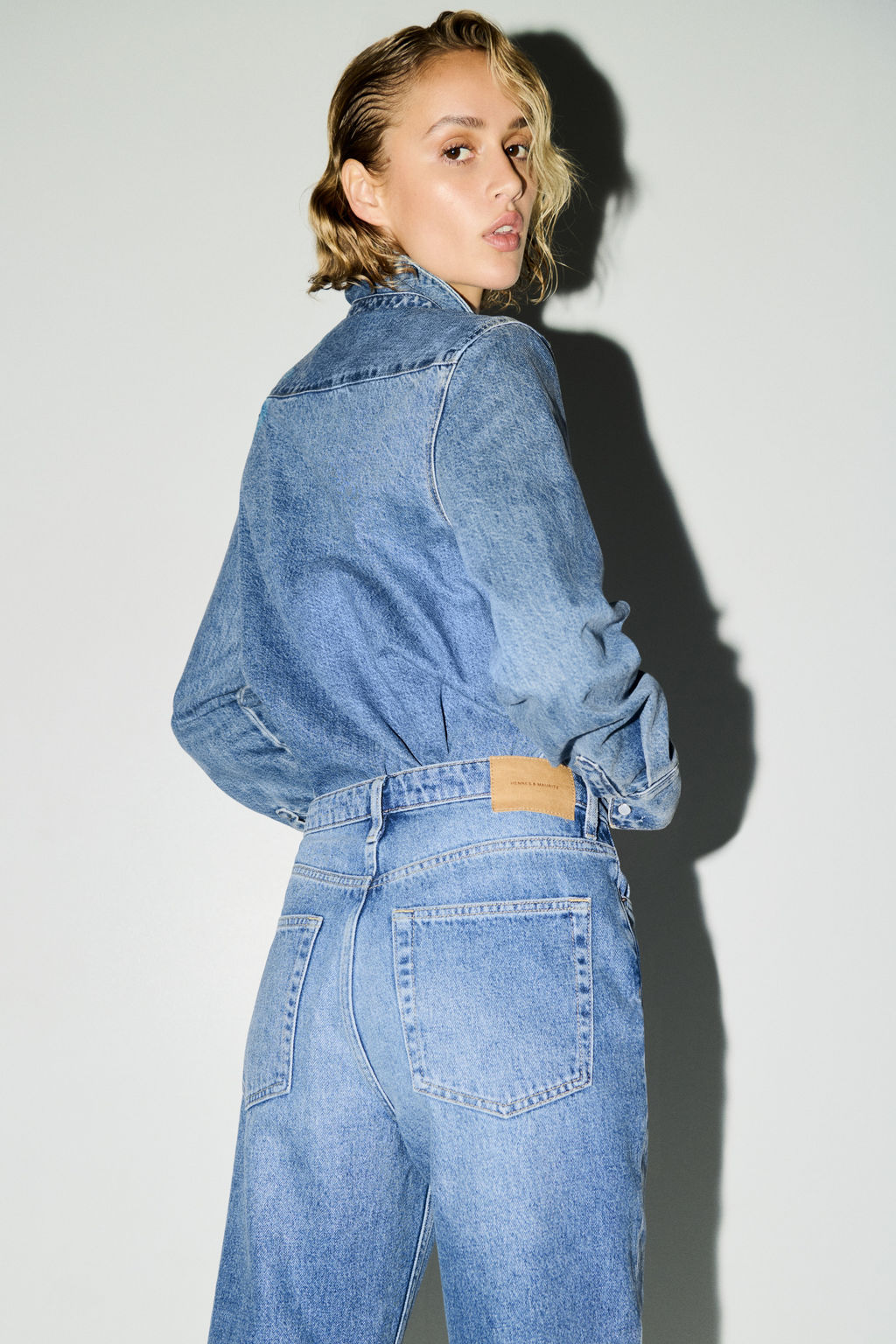 Straight High Jeans - H&m фото 7