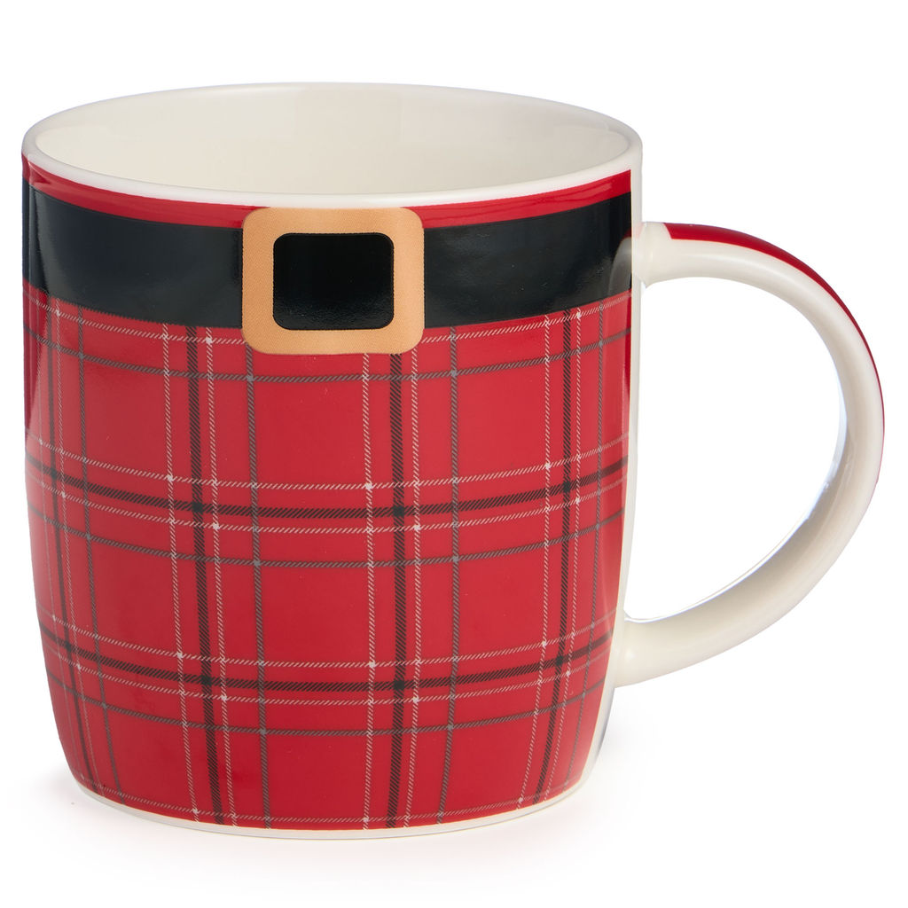 НАБОР ПОСУДЫ LEFARD САНТА 2 ПР. (КРУЖКА 355 МЛ, САЛАТНИК 12,5 СМ)  фото 3