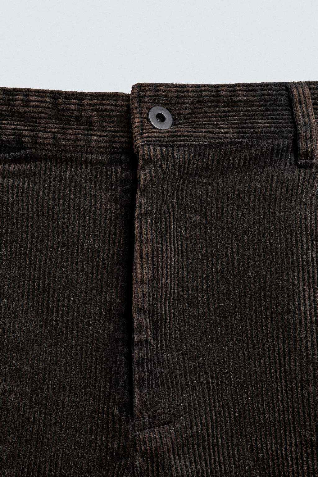 LIMITED EDITION FADED CORDUROY RELAXED FIT TROUSERS - Zara фото 9