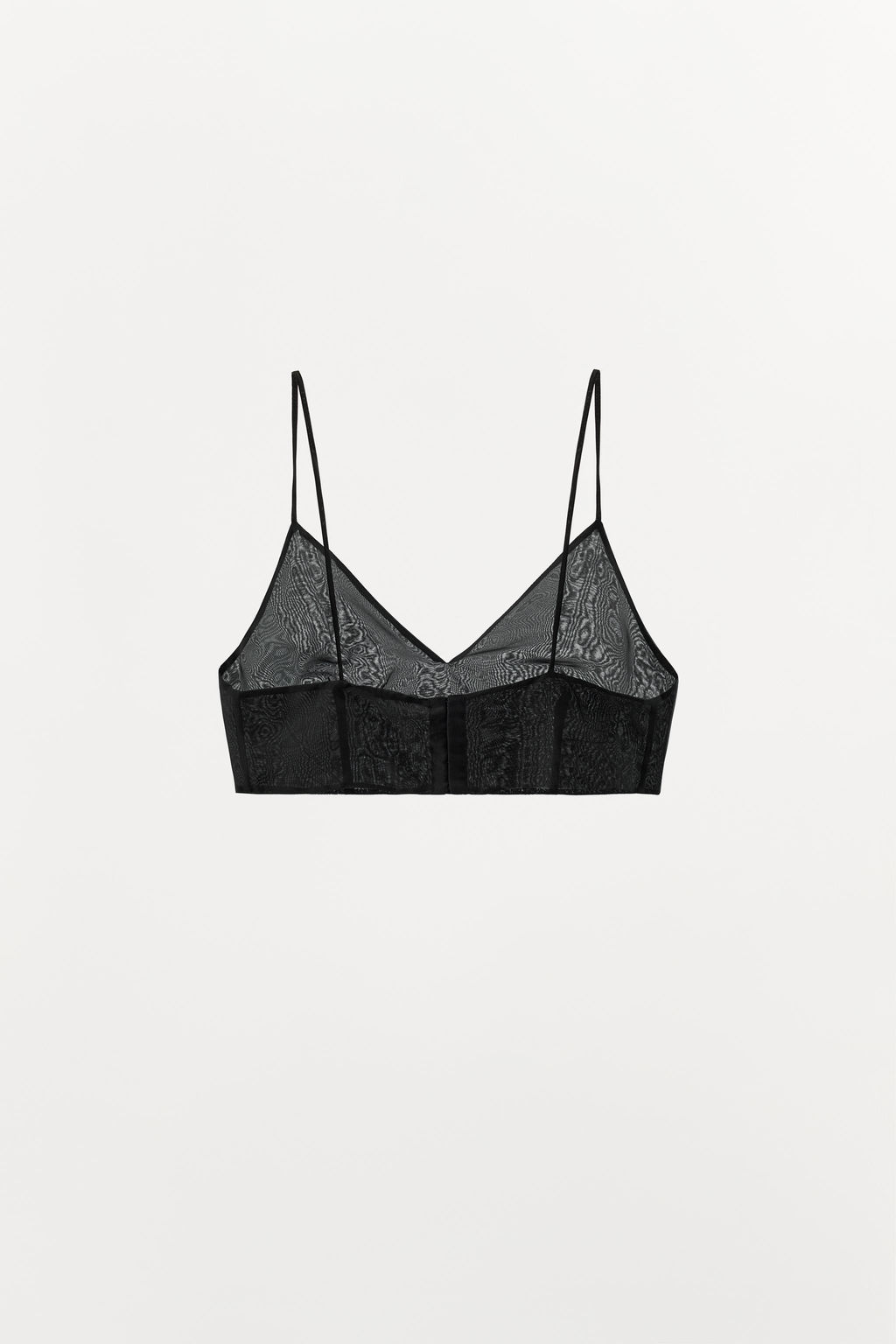 100% SILK CROP TOP - Zara фото 3