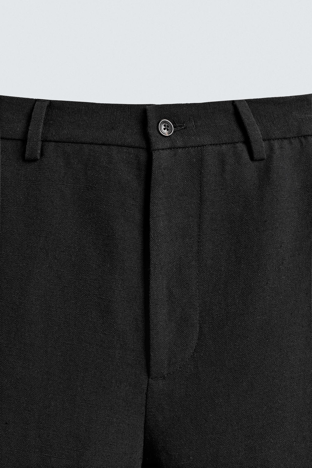 COTTON/LINEN SUIT TROUSERS - Zara фото 9