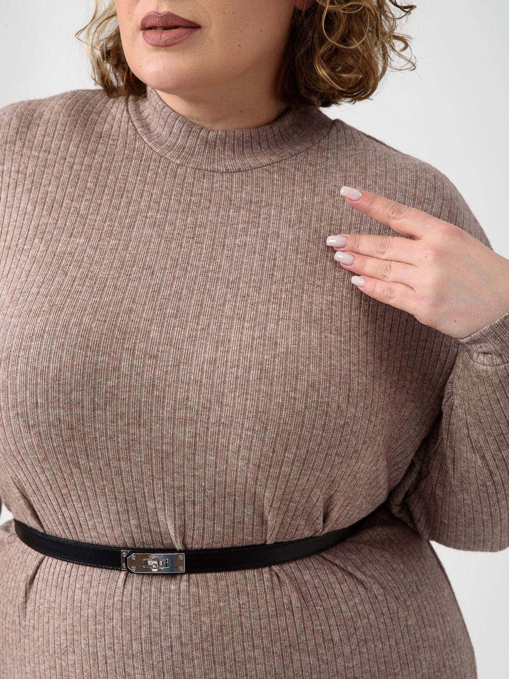 Платье лапша Ангора (стойка) - Оптима фото 13