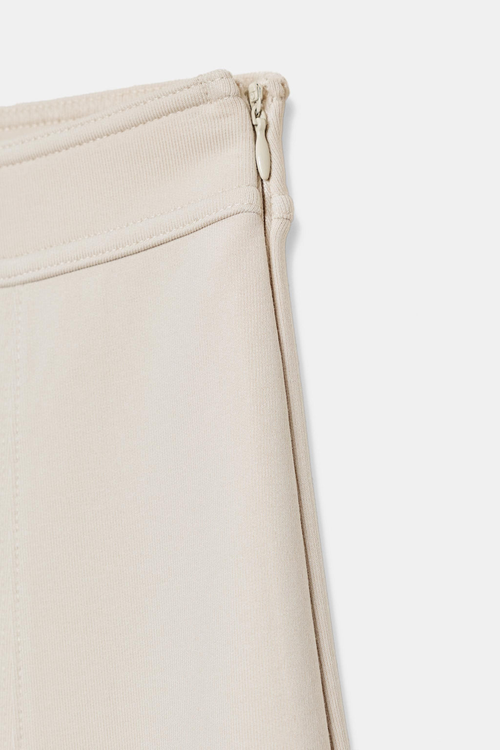 INTERLOCK STRAIGHT-LEG TROUSERS