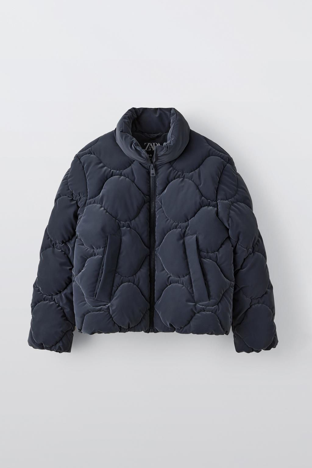 RUBBERISED PUFFER DOWN JACKET - Zara фото 2