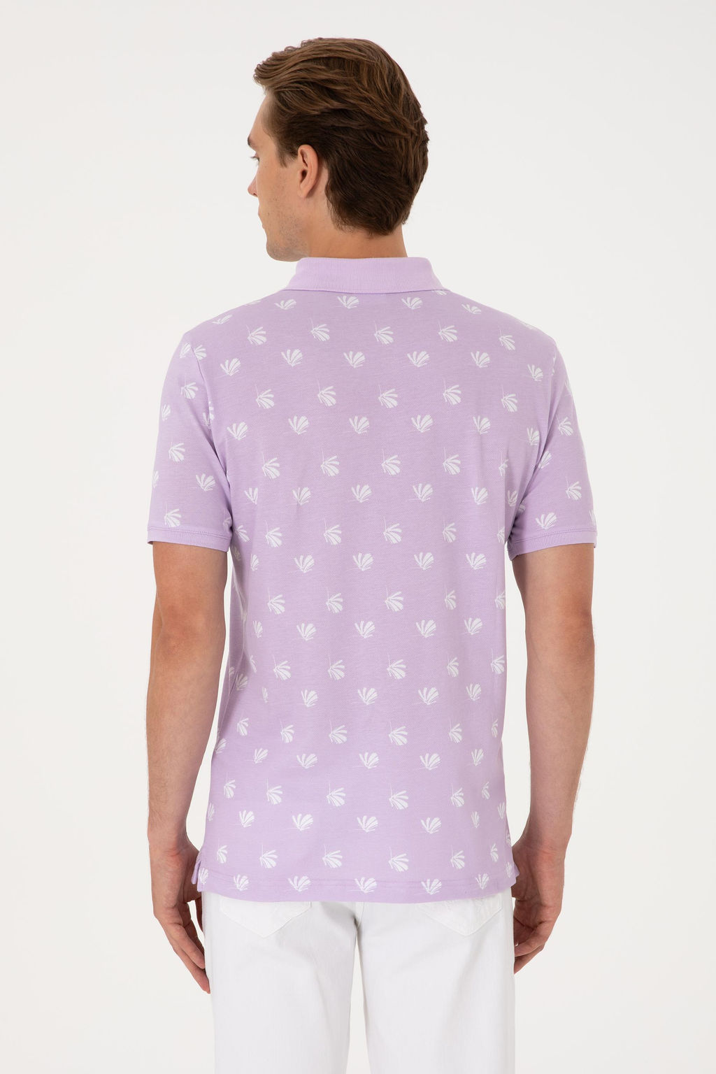 Erkek Regular Fit Lila Polo Yaka Ti__rt Sepette S_rpriz _ndirim - U.s. polo assn фото 5