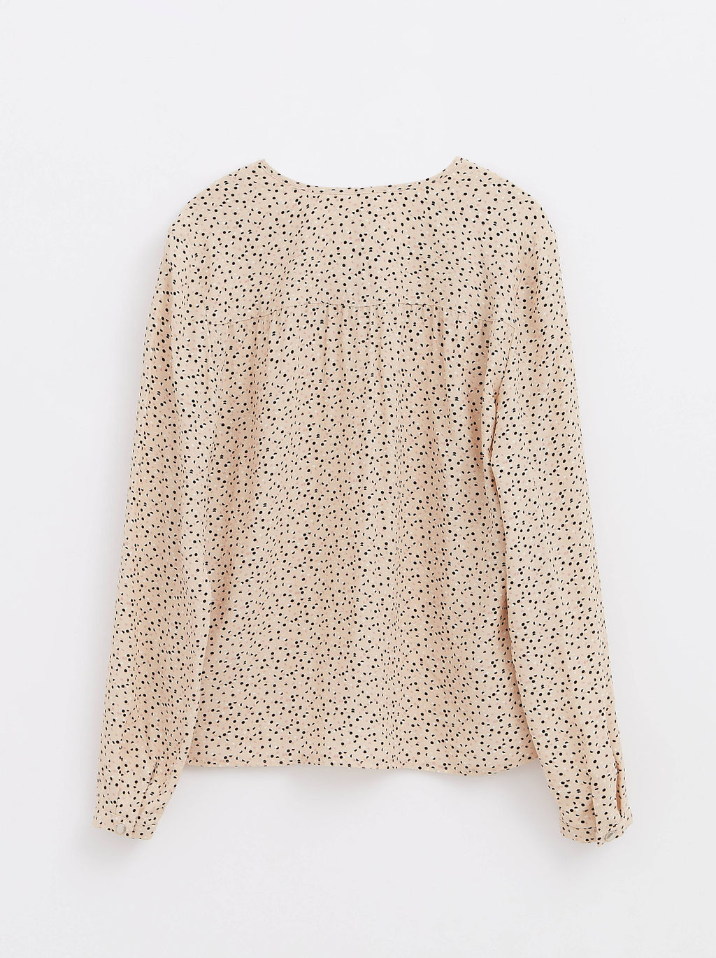 CONTE Блузка на завязках из премиальной вискозы LBL 1178 beige-multi beige-multi