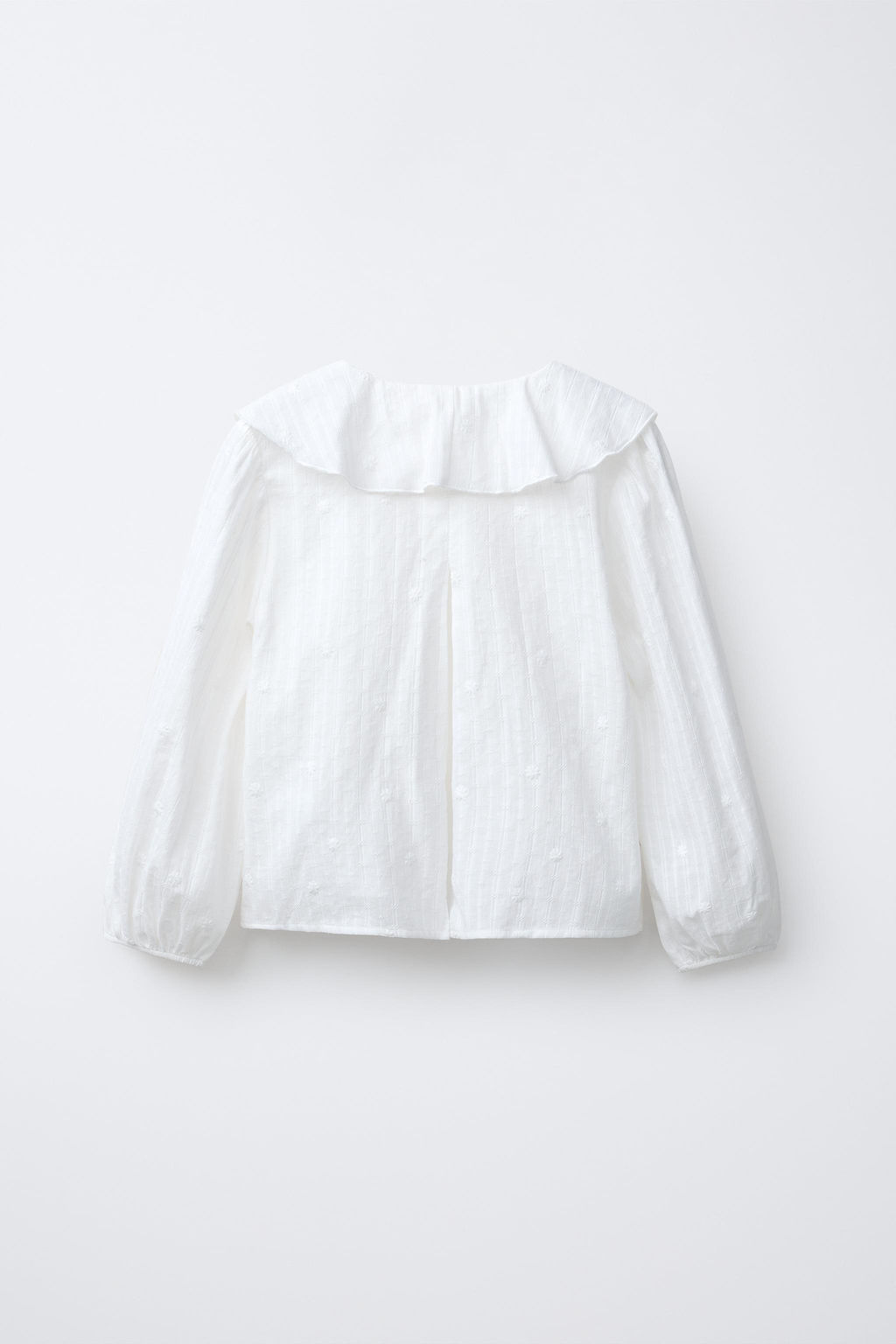 ROMANTIC SHIRT WITH EMBROIDERED FLOWERS - Zara фото 7