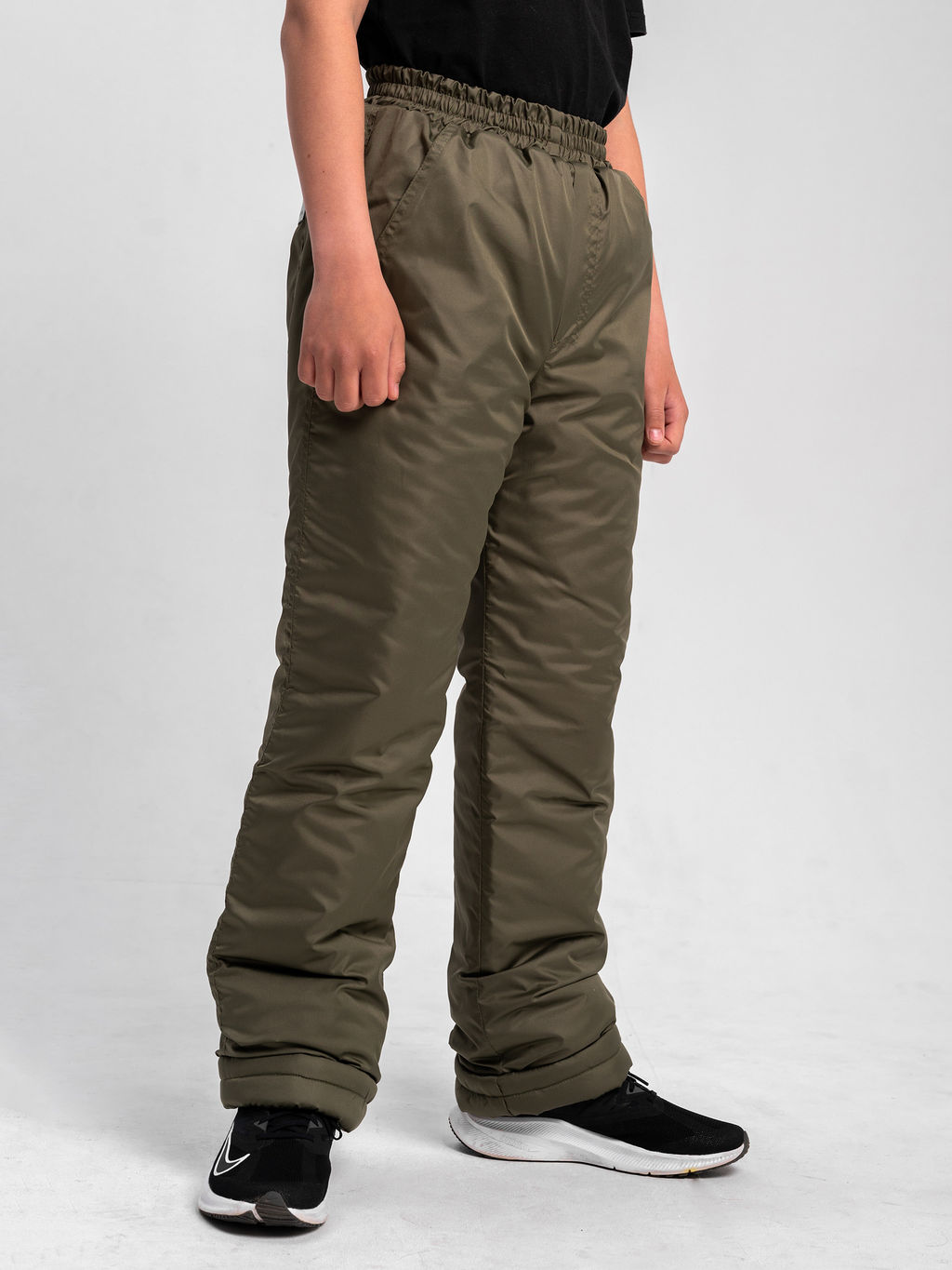 Брюки зимние для мальчика хаки