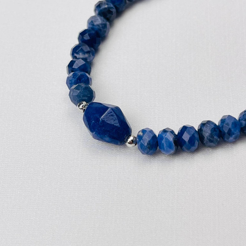 Браслет из Содалита 18 см +