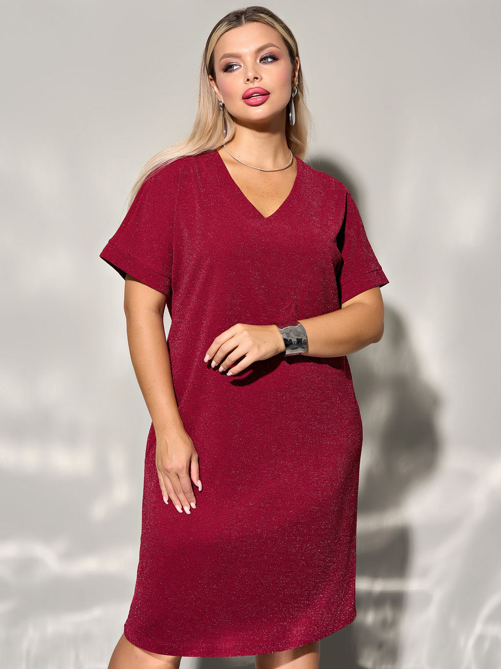 Платье 0183-1 ягодный