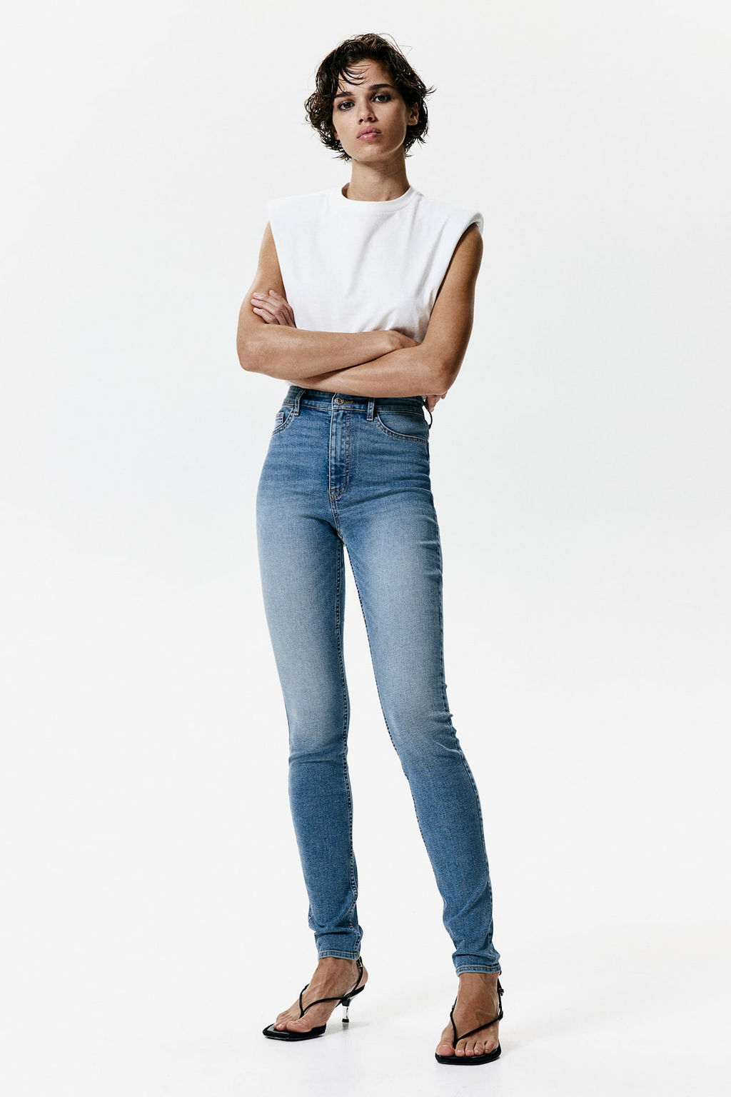 Ultra High Ankle Jeggings - H&m фото 9