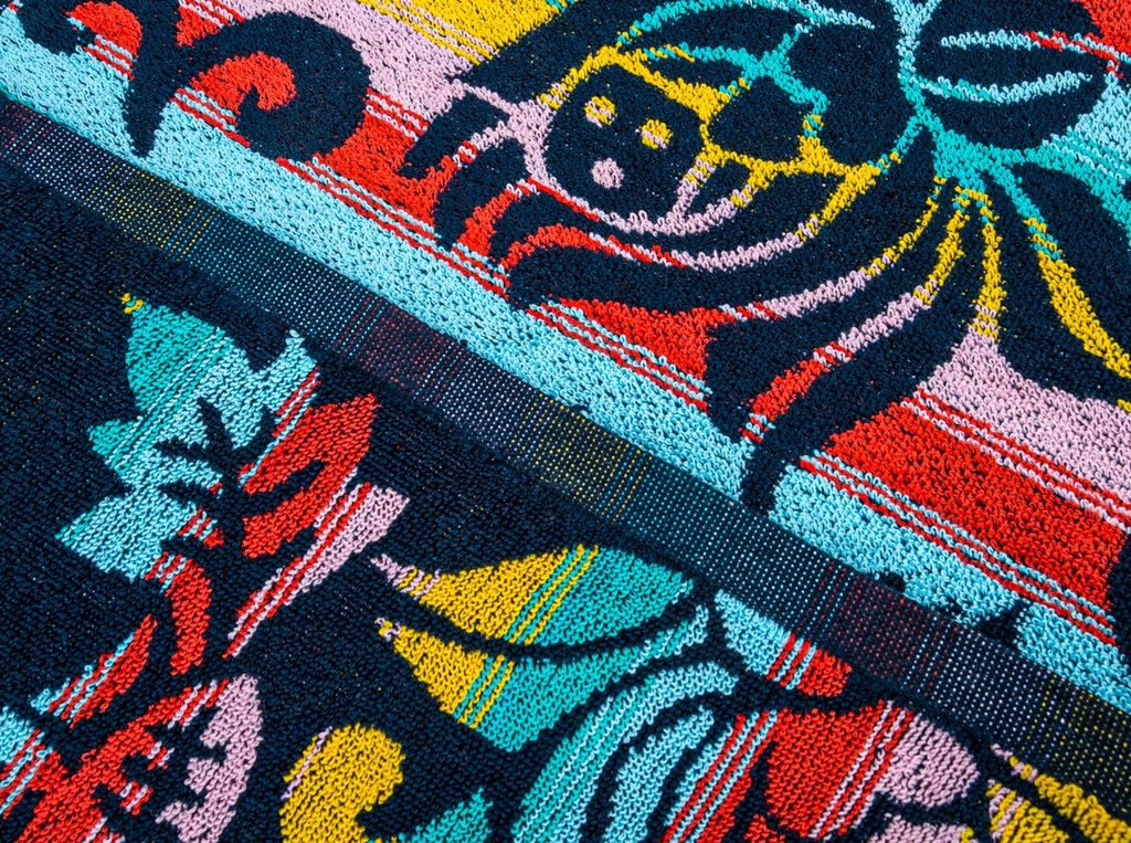 Полотенце махровое 6с104.411ж1 Plaza (т.радужка) 67х40см