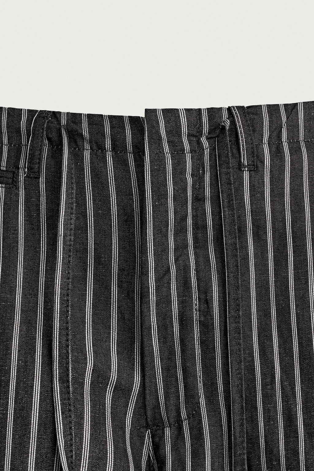 PANTAL?N DENIM ALGOD?N - LINO RAYAS / Azul - Zara фото 7