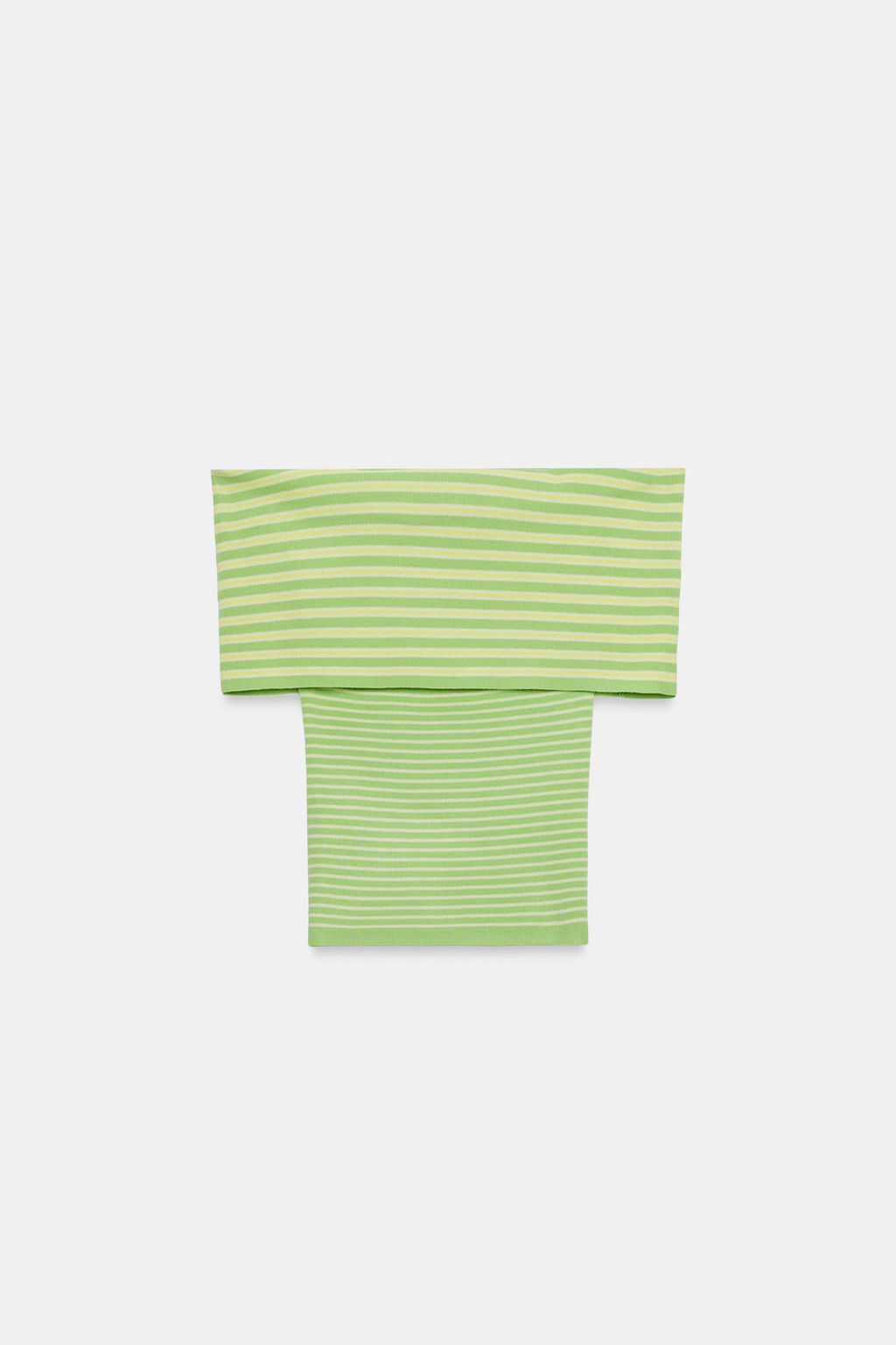 TOP OFF SHOULDER PUNTO RAYAS / ?nico - Zara фото 6