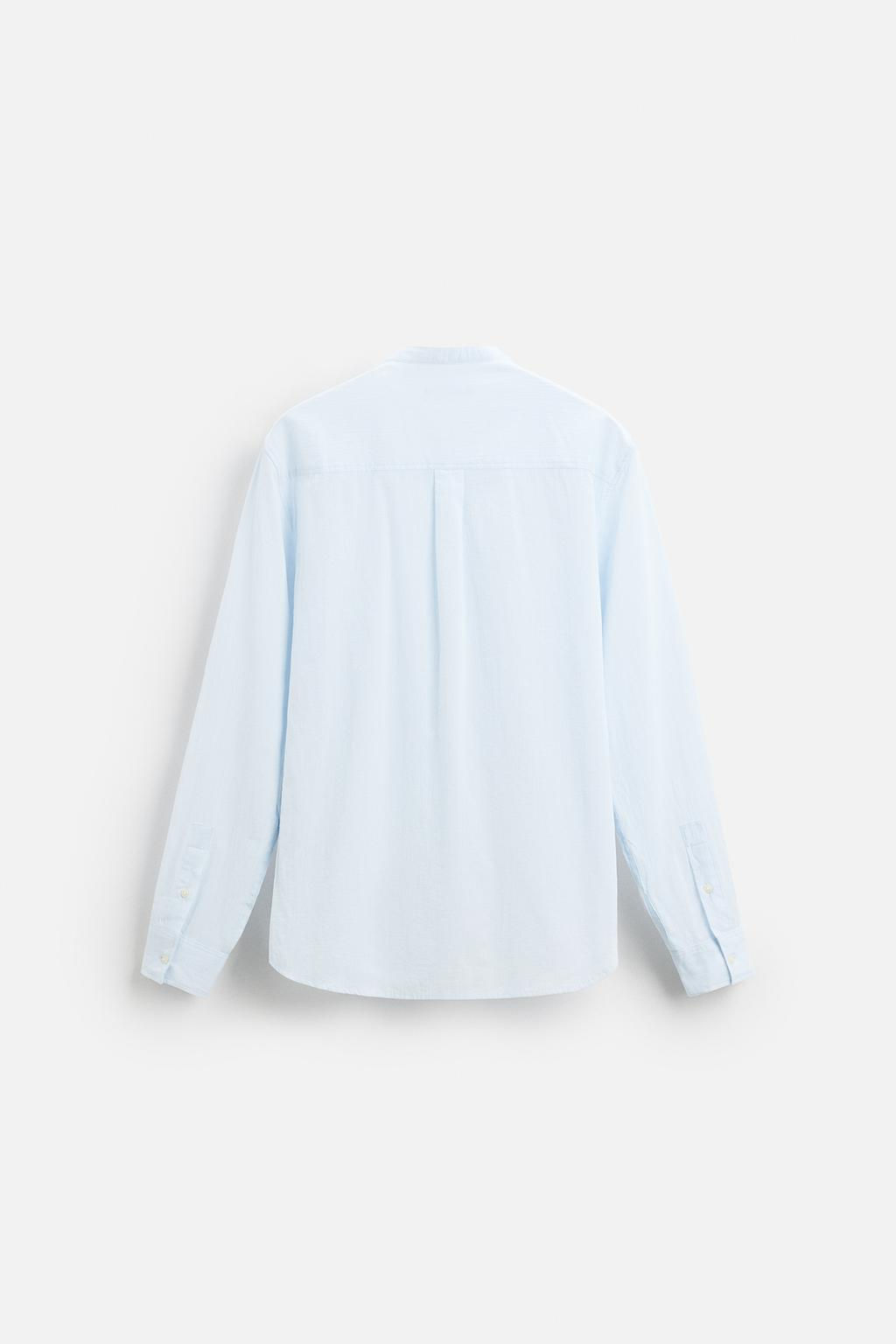 CREASED-EFFECT SHIRT - Zara фото 13