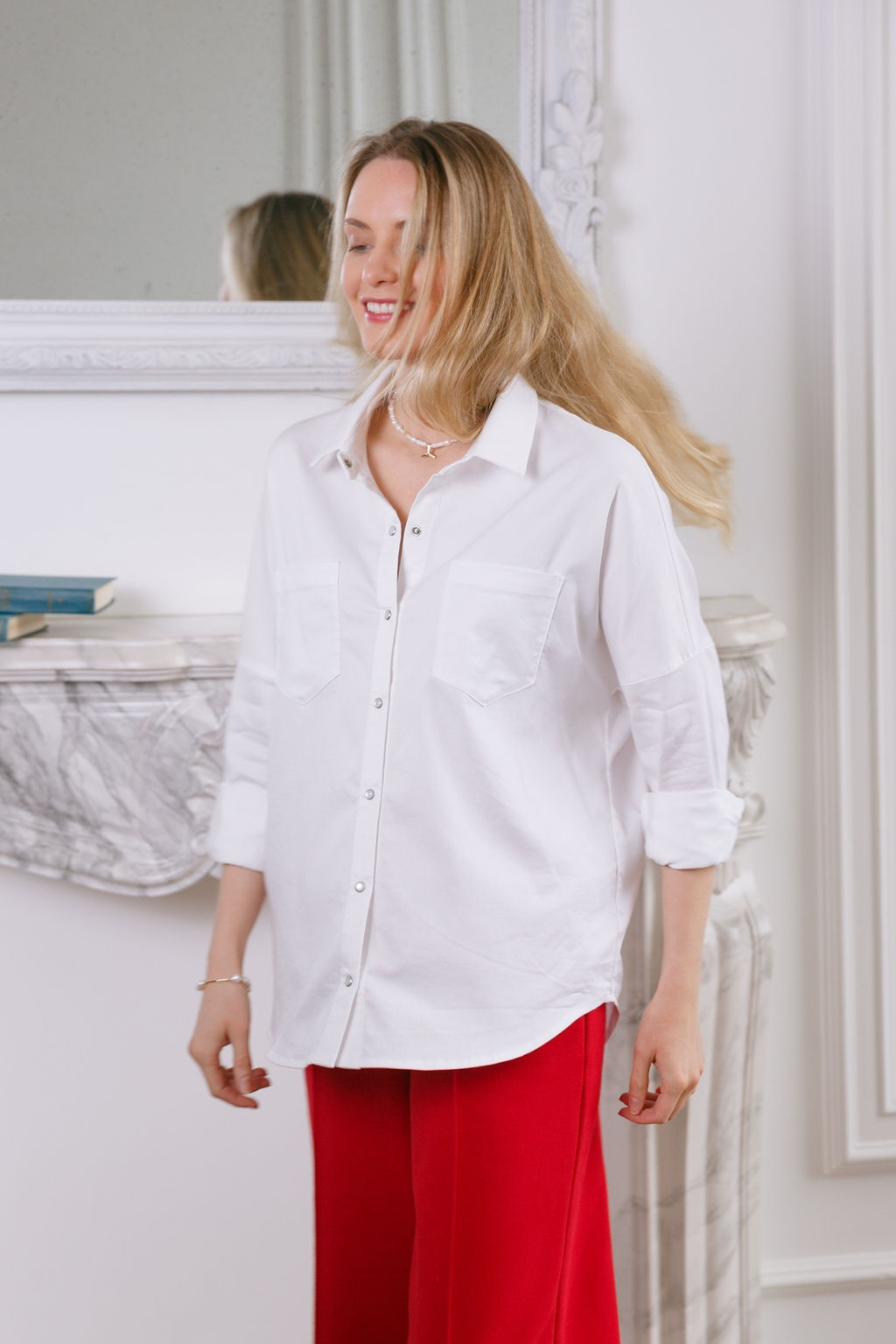 Рубашка женская White - Captain's mate фото 20