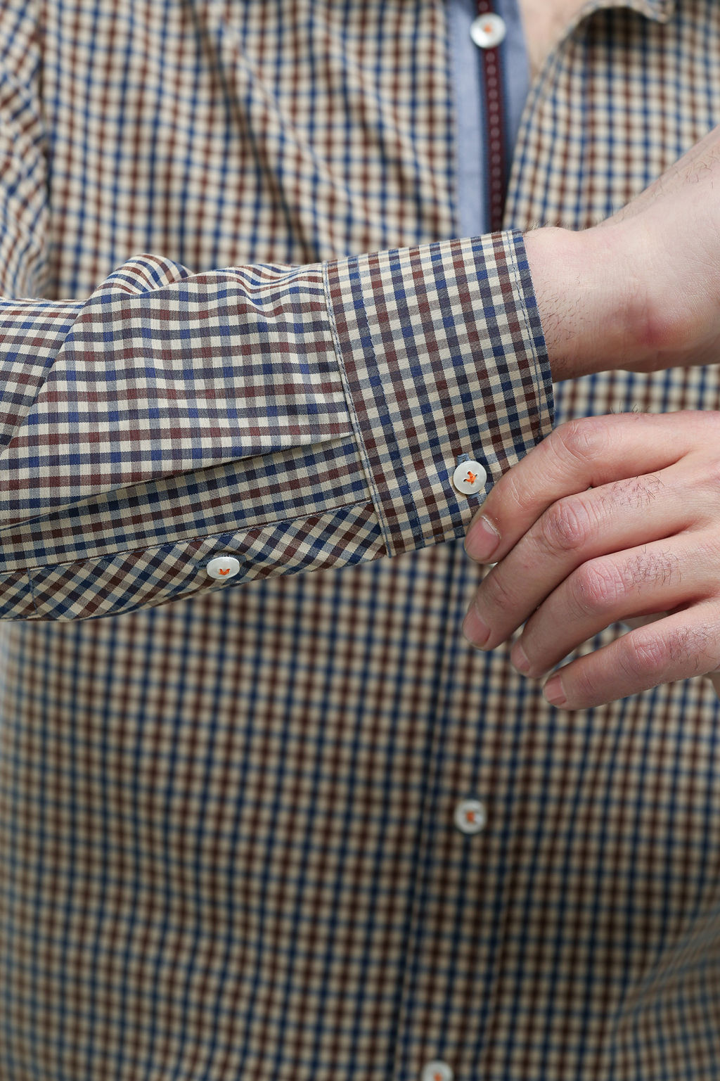 Мужская рубашка 22-56-т-02 - Nicolo angi фото 8