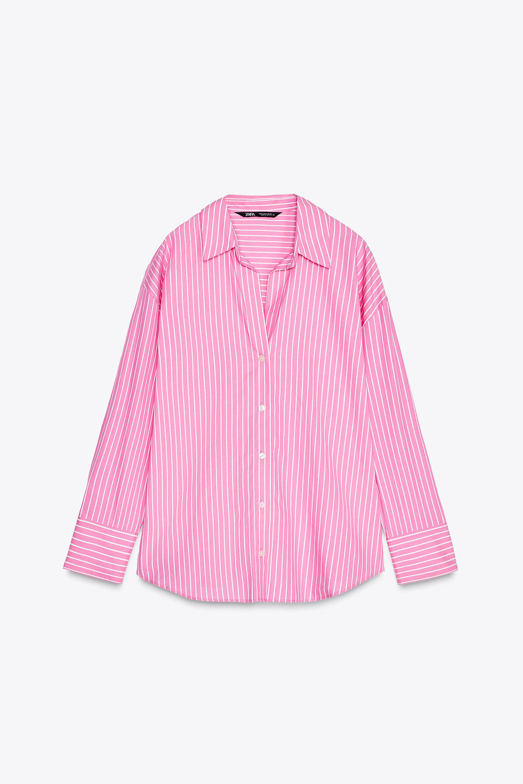BASIC POPLIN SHIRT - Zara фото 12