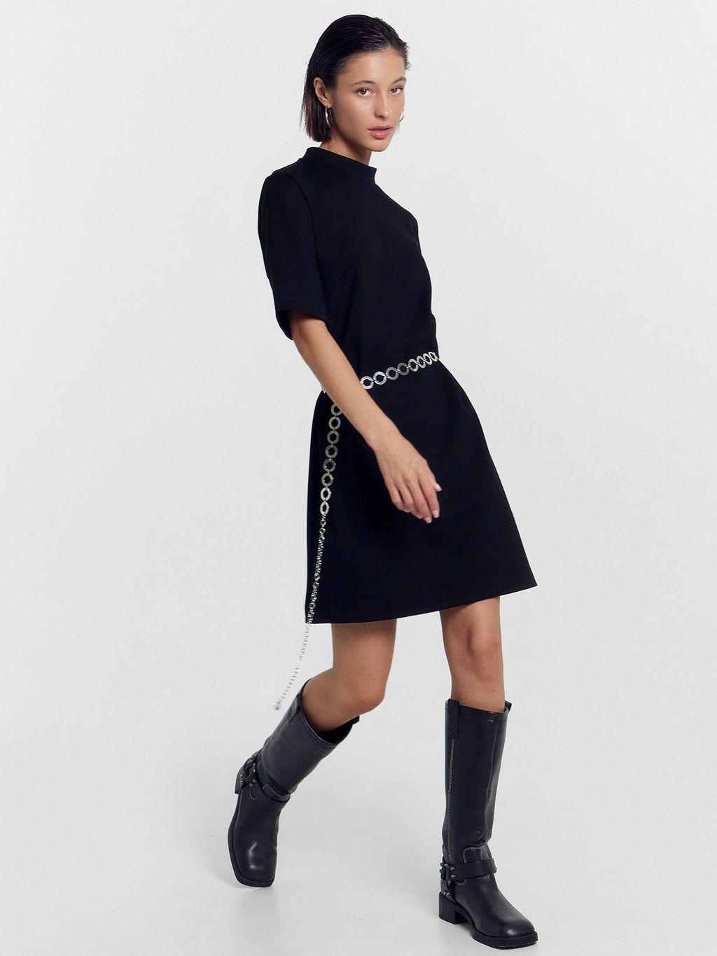 Платье женское в черном цвете черный 152657 - Mark formelle фото 2