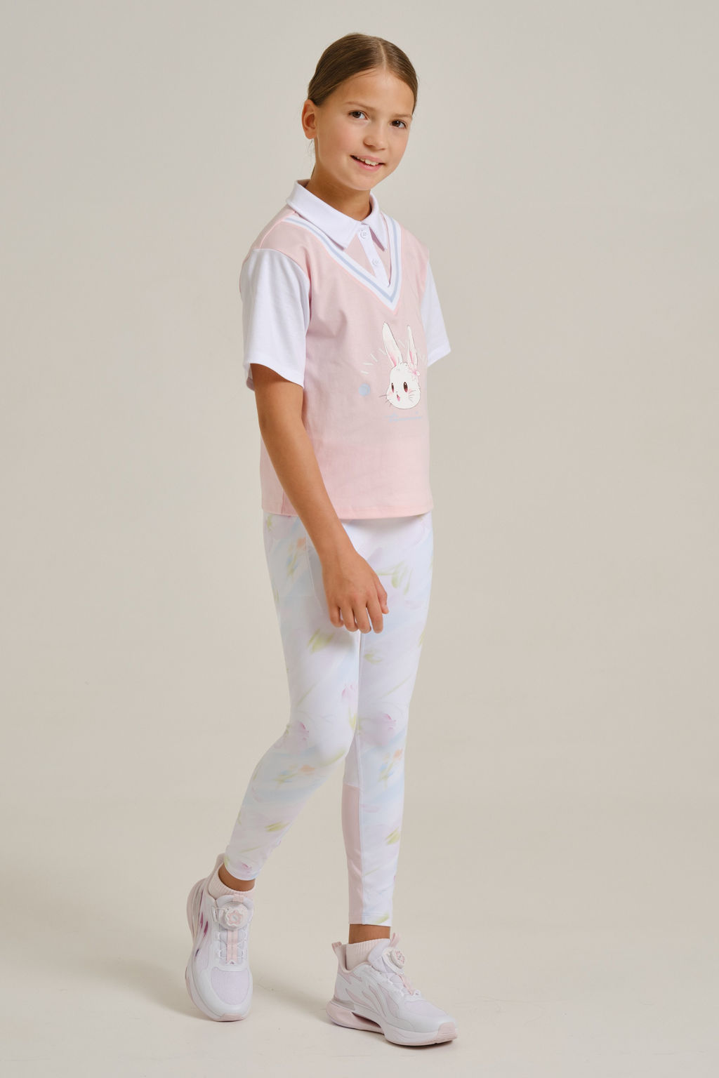 Брюки трикотажные Розовый