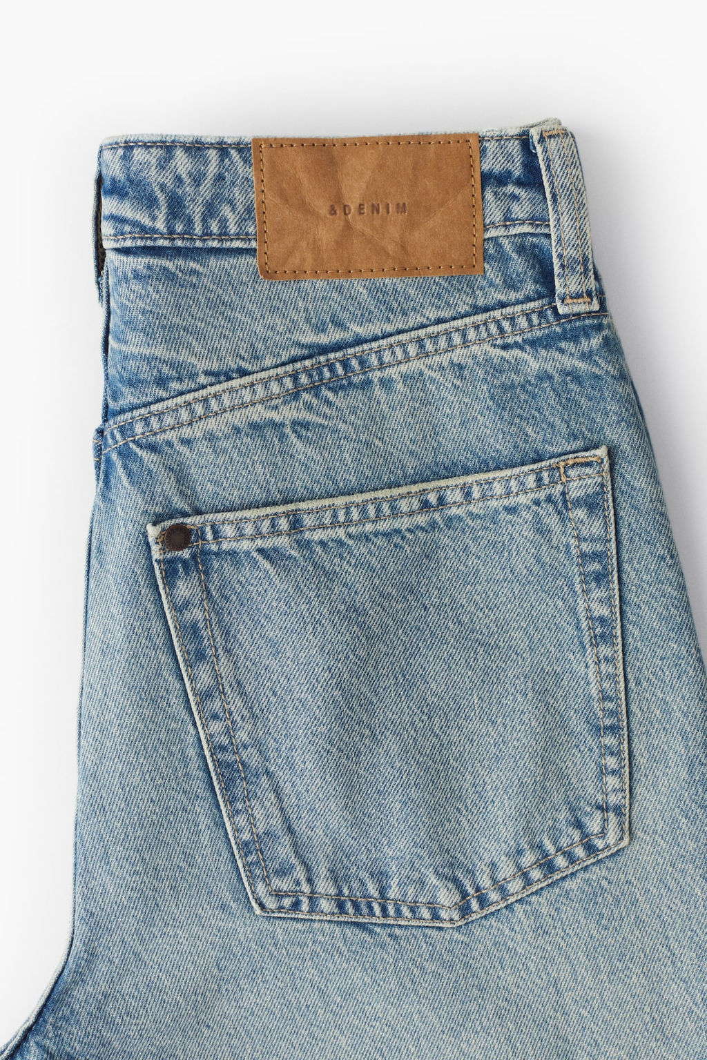 Wide Ultra High Jeans - H&m фото 8