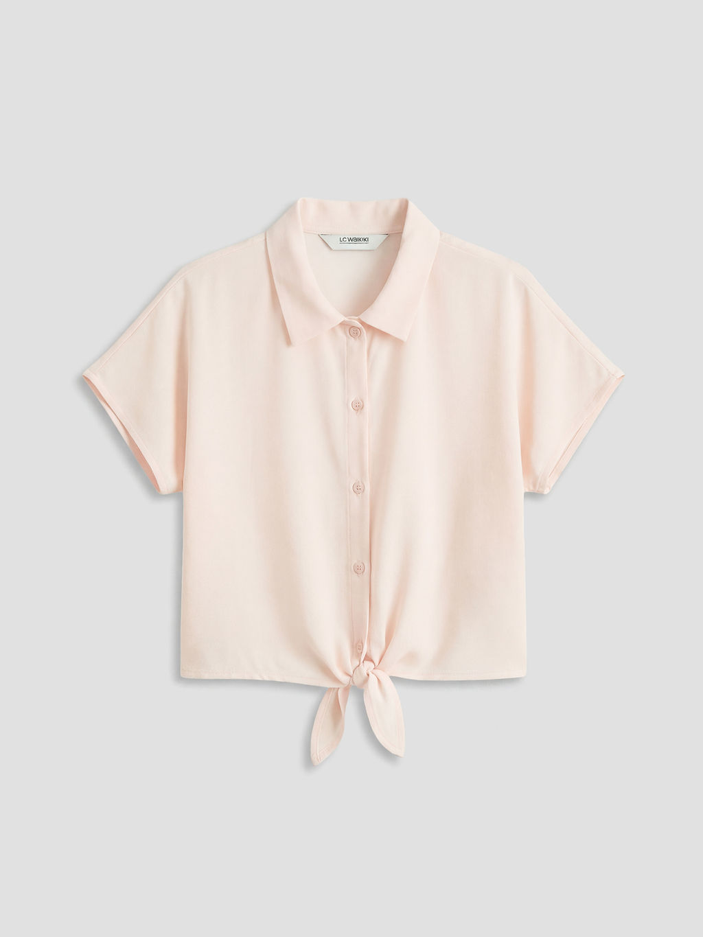 Ba?lama Detayl? K?z ?ocuk G?mlek