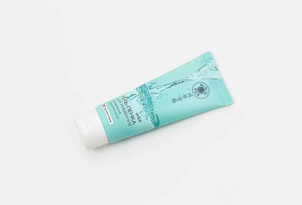 Mi-Ri-Ne Гель-пенка для умывания Увлажняющая рН 5,5 для всех типов кожи лица 100мл (Ю.Корея)