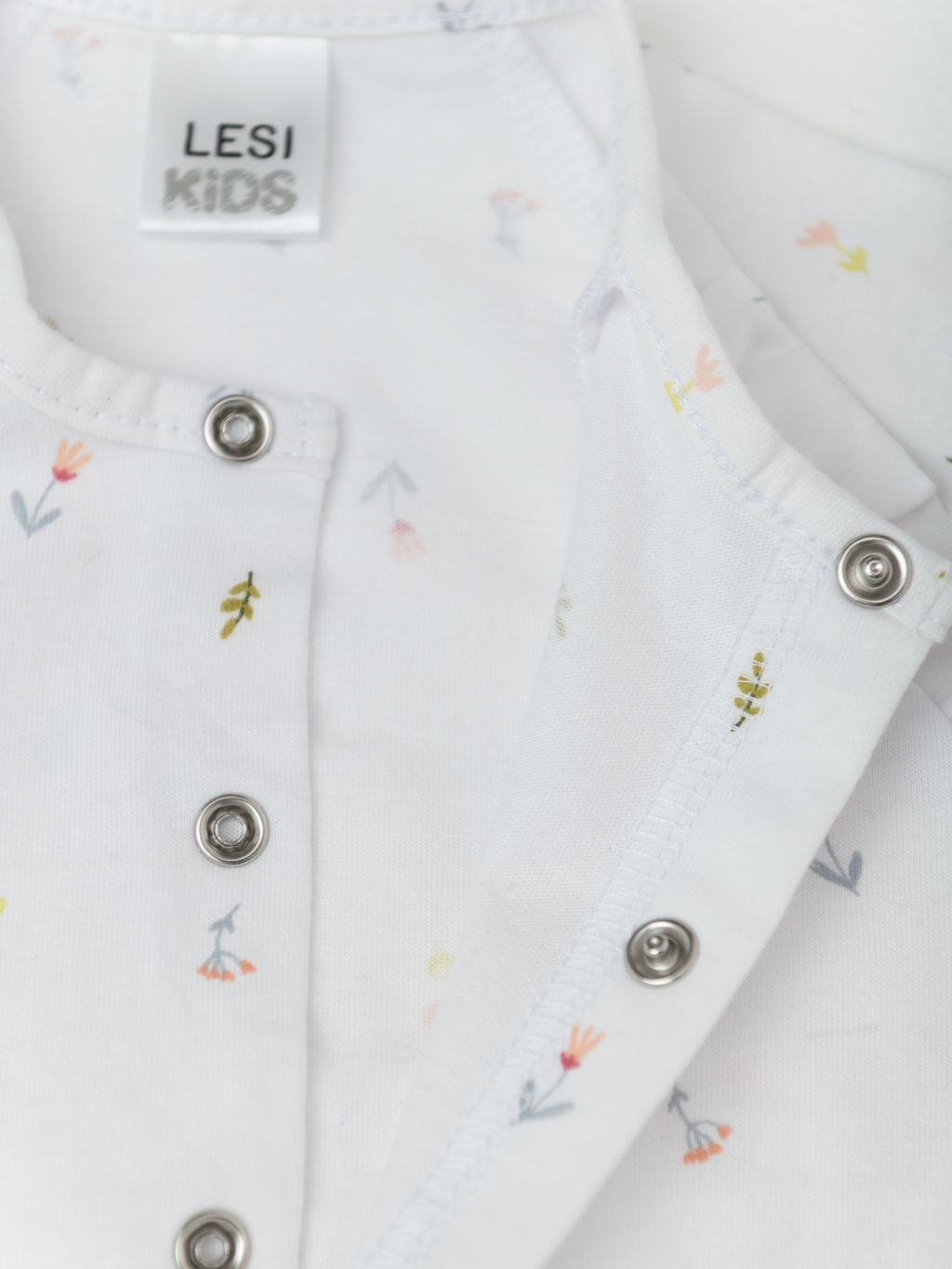 Кофта ясельная для девочки, бел/роз - Lesi kids фото 6