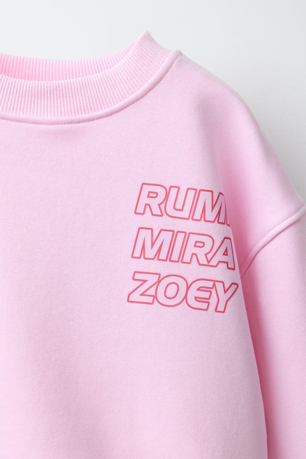 SUDADERA ESTAMPADA KPOP DEMON HUNTERS NETFLIX / Rosa - Zara фото 5