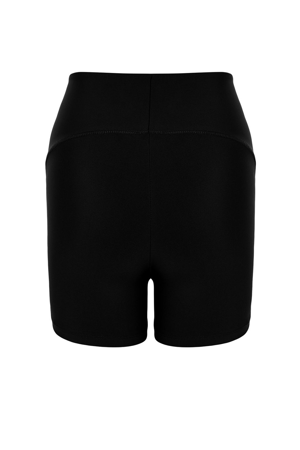 TRENDYOLMILLA Siyah Toparlay?c? Orme Spor Sort/K?sa Tayt TWOSS21SR0545  фото 24