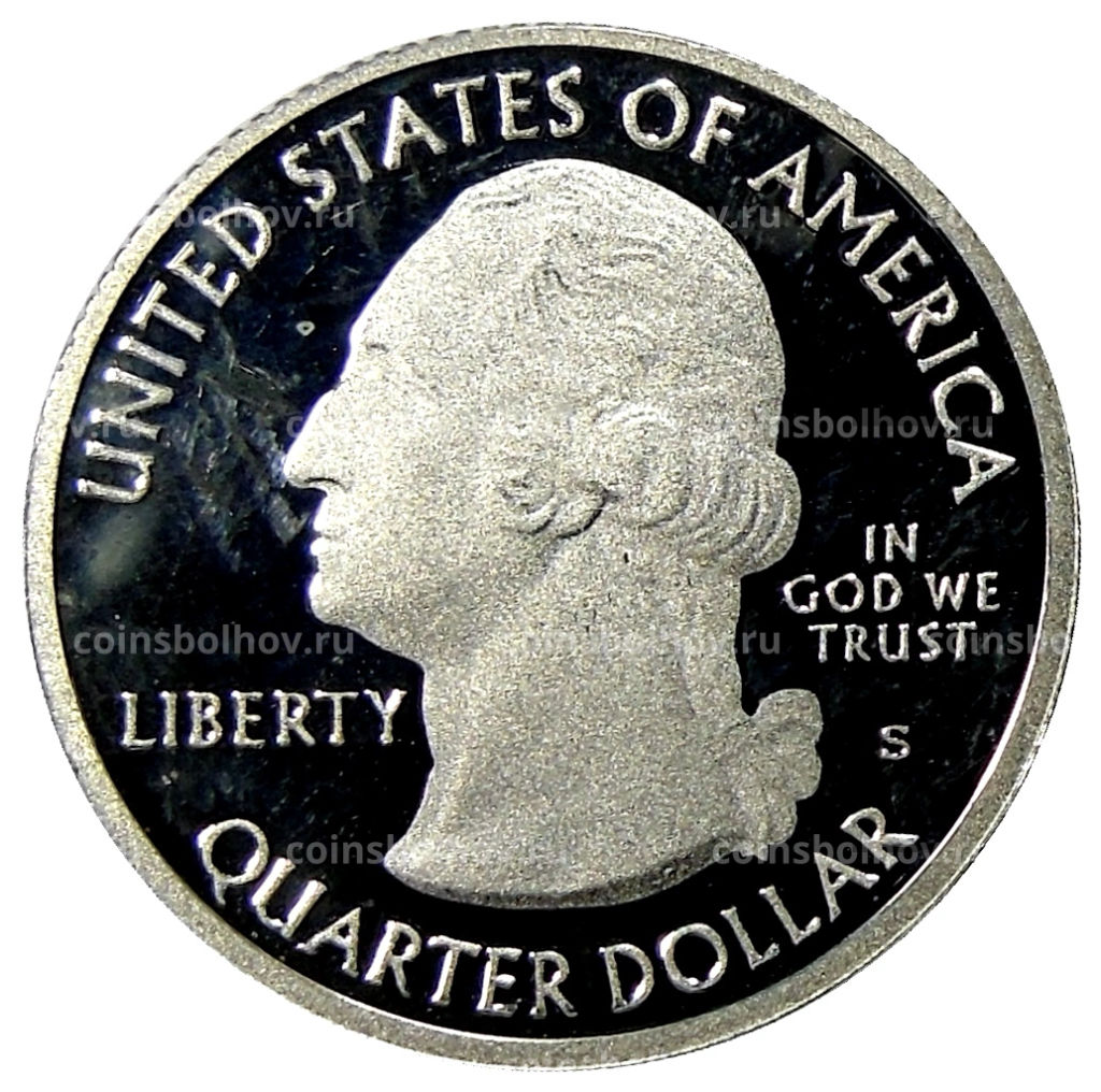 1/4 доллара (25 центов) 2012 года S США Национальные парки № 15  Денали