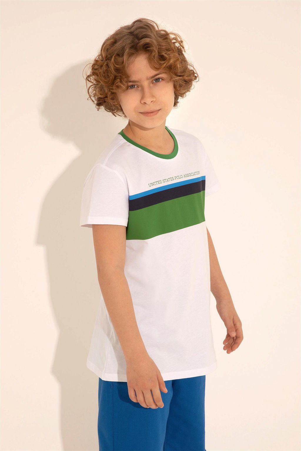 Белая футболка для мальчика - U.s. polo assn фото 7